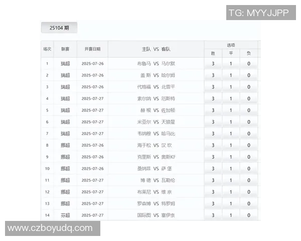 比赛前瞻分析：胜负关键在哪？